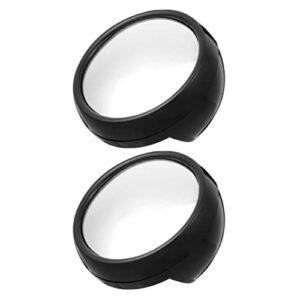ultechnovo computer rearview mirror desk blind spot mirror monitor round indoor security mirror for office 2pcs