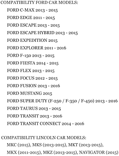 2022 Latest Version Navigation sd Card Fits Ford Lincoln USA Canada Newest GPS Map Card Updated A13 - GM5T-19H449-AG + Antifog Stickers