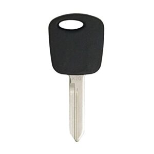 1x new replacement transponder ignition key compatible with & fits for h72 h72-pt 4c chip compatible with & fits for ford