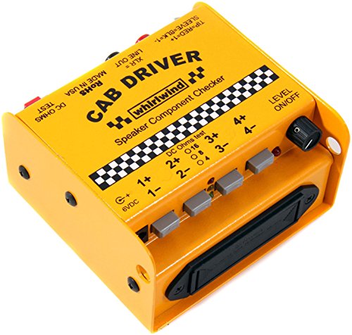 Whirlwind CabDriver Speaker Component Checker