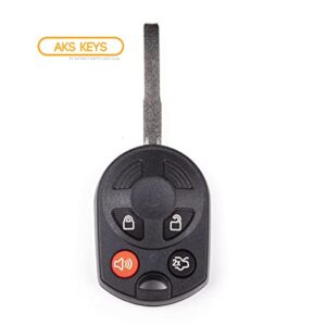 AKS Keys Compatible with Ford 2012 - 2019 Remote Key 4B FCC# OUCD6000022 HU101