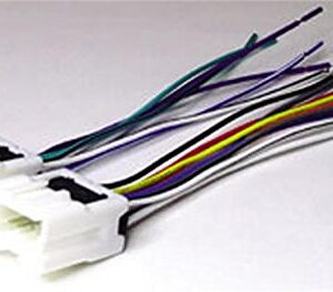 SCOSCHE NN03B Nissan Color Coded Wire Harness Compatible with SELECT 1995 to 2013 Vehicles,white