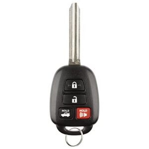 for 12-14 toyota camry keyless entry remote key fob combo 4btn hyq12bdm, 89070-06420, g-chip