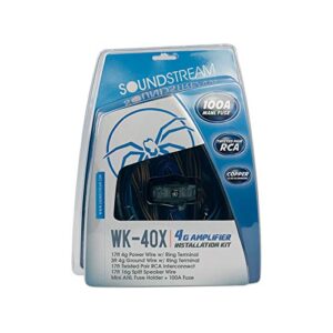 soundstream wk-40x amplifier installation kit