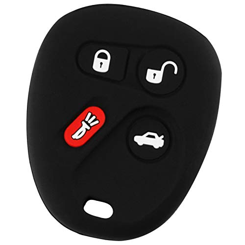 Key Fob Keyless Entry Remote Cover Protector for GM Buick Cadillac Chevrolet Oldsmobile Pontiac Saturn (25695954, 25665574)