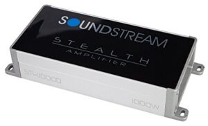 soundstream st4.10000d compact 4-channel car amplifier 90wx4 – st4.1000d