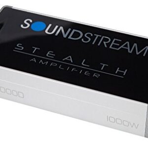 Soundstream ST4.10000D Compact 4-Channel Car Amplifier 90WX4 - ST4.1000D