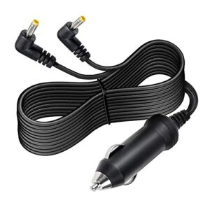 supplysource dc car charger replacement for philips pd7012/37 pd7016/37 dual screens portable dvd player