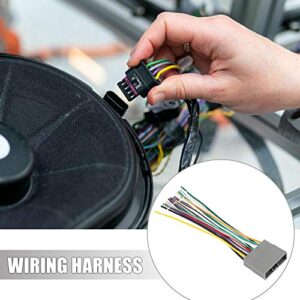 X AUTOHAUX 70-1722 Car Stereo CD Player Wiring Harness Wire Radio Adapter Install Plug for Honda Civic