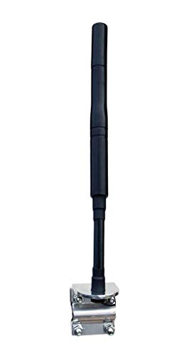 SiriusXM Satellite Radio Truck Antenna with 14 Inch Mast and Mirror Mount Bracket, Works with All SiriusXM Receivers and Legacy Sirius and XM Radios