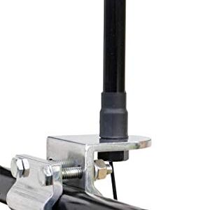 SiriusXM Satellite Radio Truck Antenna with 14 Inch Mast and Mirror Mount Bracket, Works with All SiriusXM Receivers and Legacy Sirius and XM Radios