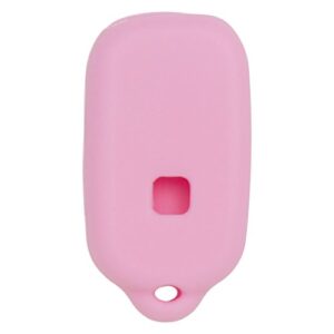 Keyless2Go Replacement for New Silicone Cover Protective Case for Remote Key Fobs with FCC GQ43VT14T HYQ12BAN HYQ12BBX - Pink