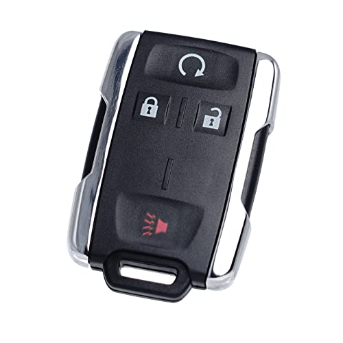 Key Fob Remote Replacement Fits for Chevy Silverado GMC Sierra 1500 2500 3500 2014 2015 2016 2017 2018 2019 2020 GMC Canyon Chevrolet Colorado 2015-2021 Keyless Entry Remote Start M3N-32337100