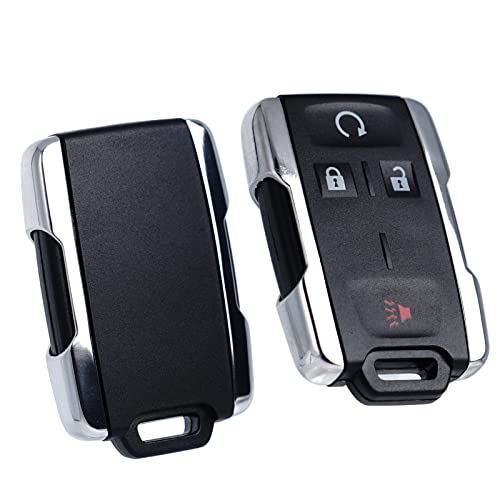 Key Fob Remote Replacement Fits for Chevy Silverado GMC Sierra 1500 2500 3500 2014 2015 2016 2017 2018 2019 2020 GMC Canyon Chevrolet Colorado 2015-2021 Keyless Entry Remote Start M3N-32337100