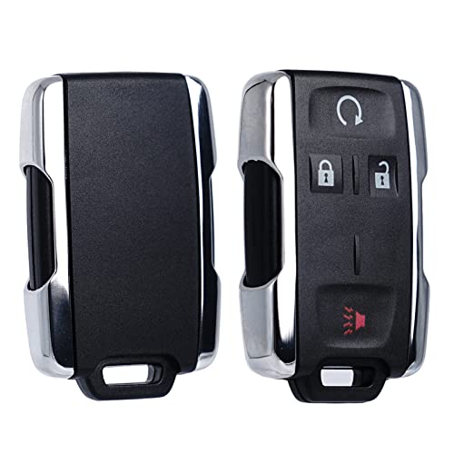 Key Fob Remote Replacement Fits for Chevy Silverado GMC Sierra 1500 2500 3500 2014 2015 2016 2017 2018 2019 2020 GMC Canyon Chevrolet Colorado 2015-2021 Keyless Entry Remote Start M3N-32337100