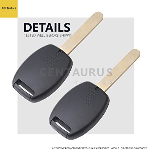 EXAUTOPONE 2Pcs KR55WK49308 Car Key Fob Keyless Control Entry Remote Vehicles Replacement Compatible with Accord 4 Button 35118-SZA-A22 35118-TA0-A00