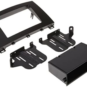 Scosche MA1543B Compatible with 2010-13 Mazda3 ISO Double DIN & DIN+Pocket Dash Kit Black