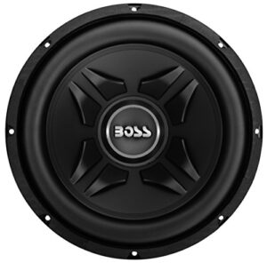 boss audio systems cxx12 car subwoofer – 1000 watts maximum power, 12 inch , single 4 ohm voice coil, sold individually,black