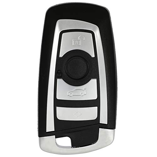 cciyu 1 X Flip Key Fob Uncut Blade (SHELL CASE) 4 Buttons Replacement for Replacement Remote Key Shell Case 4B for BMW 1 3 5 Series F10 F20 F30 F40 with FCC: Q0EWNTA0NG