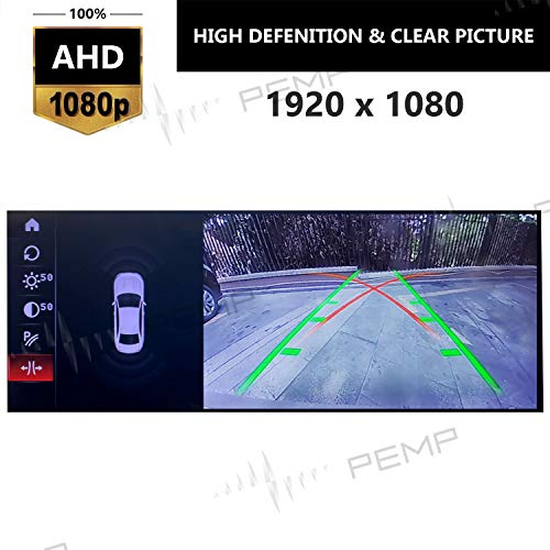 PEMP AHD Rear Camera 1080P 30FPS Parking Rear View Camera for PEMP BMW F10 F30 F25 F48 (AHD 160 * 45)