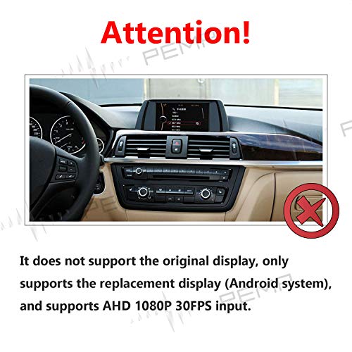 PEMP AHD Rear Camera 1080P 30FPS Parking Rear View Camera for PEMP BMW F10 F30 F25 F48 (AHD 160 * 45)