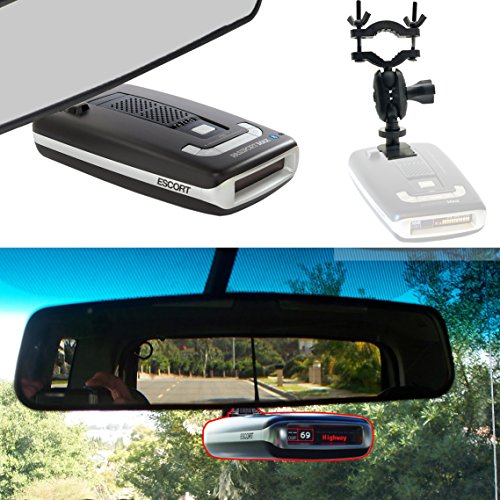 Easy Install Car Rearview Mirror Radar Detector Mount for Escort Max / Max 2 from 2015-2019 Radar (THIS IS NOT FOR MAX360C or the 2020 revised MAX3 that use MAGNETIC dock radar)