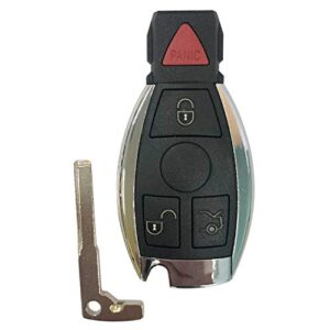 car key fob replacement for mercedes-benz smart keyless entry remote control nec bga 2000+ years fccid:iyz3312, iyzdc;by auto key max (single)