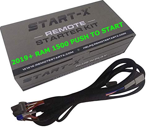 Start-X Remote Starter Kit for 2019-2023 RAM 1500 Push to Start || Plug N Play || 3X Lock to Remote Start