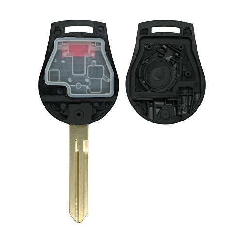 SEGADEN Replacement Key Shell Compatible with NISSAN Keyless Entry Remote Key Case Fob 4 Button 3B+1 PG510D