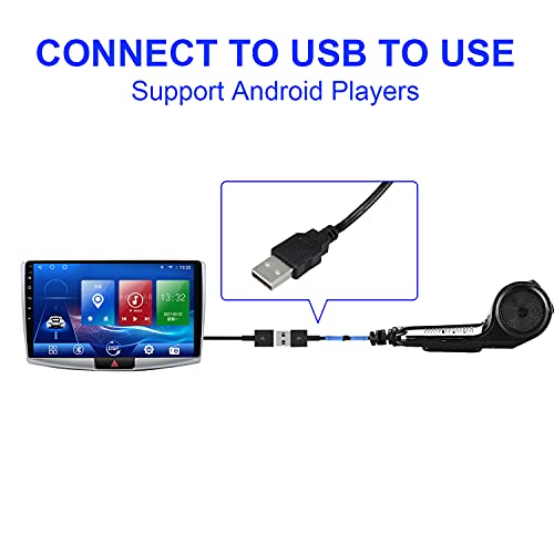 PASASABLE USB Dash Camera Car DVR Night Vision HD 1080P, 140° Wide Angle Road Video Recorder Support ADAS, Loop Recording