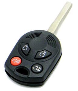 oem electronic 4-button remote head high security key fob compatible with 2015-2020 ford transit cargo & passenger van (fcc id: oucd6000022, p/n: 164-r8126)