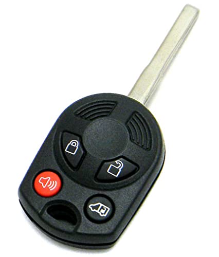 OEM Electronic 4-Button Remote Head High Security Key Fob Compatible with 2015-2020 Ford Transit Cargo & Passenger Van (FCC ID: OUCD6000022, P/N: 164-R8126)