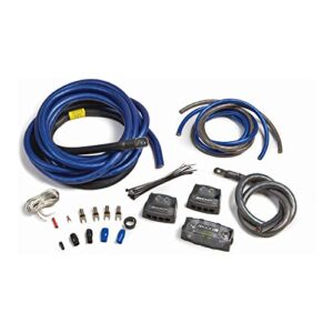 kicker 46pkd1 pkd1 1/0awg dual amplifier power kit – power, ground, distribution block, remote wire and fuse block.