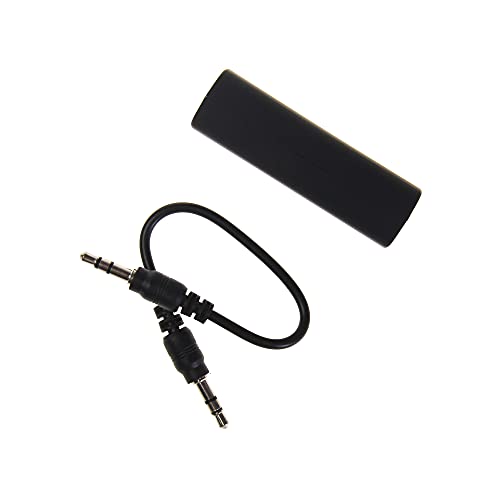 Bass Rockers Ground Loop Noise Isolator Filter for Car Audio Home Stereo RV System with 3.5mm AUX Audio Cable-Fully Eliminate Buzzing Noise