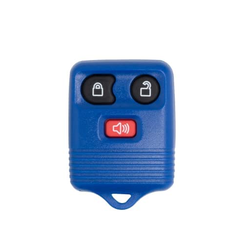 StandardAutoPart Premium Car Key Remote [ Shell Case ] Compatible for Escape Excursion Explorer F-150 F-250 Ranger Windstar Navigator Mariner Monterey Mountaineer Tribute Expedition (Blue Shell Case)