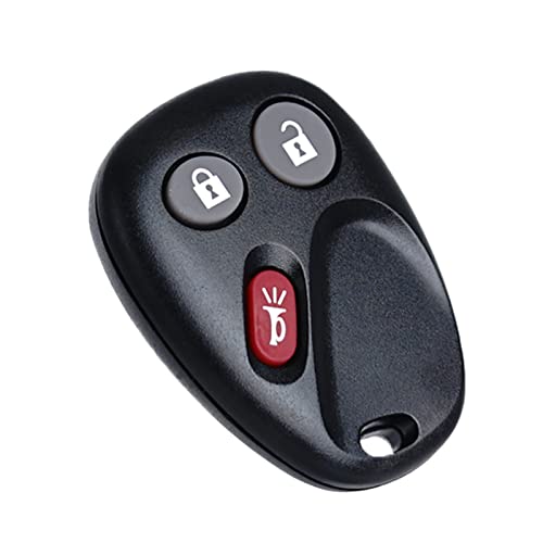 Key Fob Replacement Fits for Chevy Silverado 1500 2500 HD 2003 2004 2005 2006 Avalanche Equinox SSR Suburban Tahoe GMC Sierra Yukon XL Hummer H2 Cadillac Escalade Keyless Entry Remote Control LHJ011