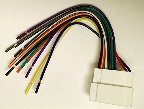 Wire Harness for Installing a New Radio into a Suzuki, SX4, 2007, 2008, 2009, 2010, 2011, 2012, 2013