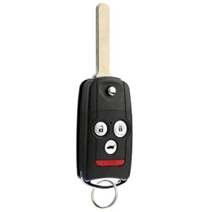 usa remote key fob control 4btn suv flip for 2007-2013 acura mdx (n5f0602a1a, 35111-stx-326)