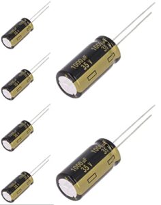 replacement for 6 pcs panasonic fm series capacitors 35v 1000uf low impedance