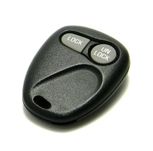 oem electronic 2-button key fob remote compatible with chevrolet gmc (fcc id: abo1502t, p/n: 16245100-29, 16245102)