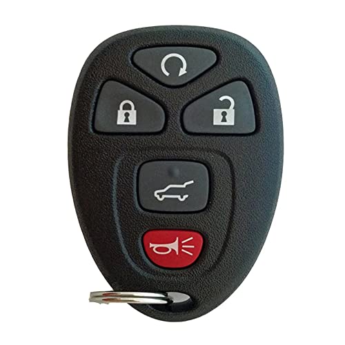 AKS Keys Keyless Remote Key Fob Compatible with Chevrolet Tahoe 2007 2008 2009 2010 2011 2012 2013 2014