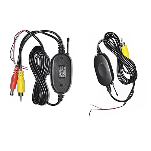 Beastron 12V/2.4GHz Wireless Video Transmitter and Receiver for Vehicle Backup Camera/Front Car Camera (ZBC-101)