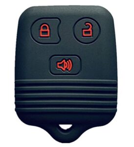 rpkey silicone keyless entry remote control key fob cover case protector replacement fit for ford lincoln mercury mazda cwtwb1u331 gq43vt11t cwtwb1u345 8l3z15k601b 8l-3z-15k-601b