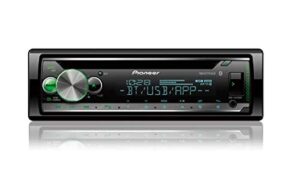 pioneer deh-s5200bt cd receiver with pioneer smart sync app compatibility, mixtrax, built-in bluetooth, and color customization