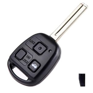 ocpty 1x flip key entry remote control entry remote key fob transponder ignition key fit for 01 02 03 04 05 06 for l uxus ls430 es330 hyq12bbt 89785-50031