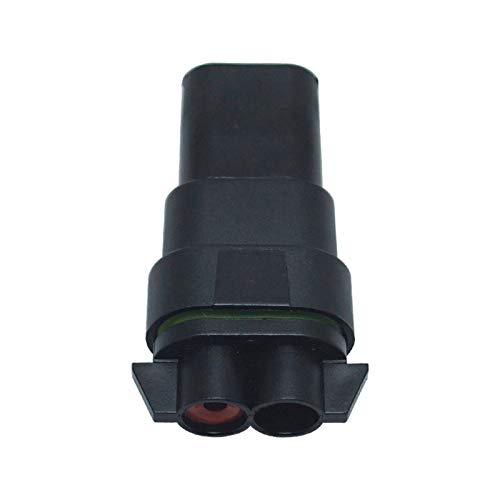 FEELDO Car Motorcycle HB4/9006 Bulb Waterproof Quick Adapter Connector Terminals DIY Plug Male/Female Kit