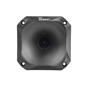 TIMPANO TPT-DH175 Slim Driver Horn, 1 Inch Phenolic Driver + Plastic Slim Horn - Driver Horn Ideal for Compact 2/3 Way Systems - Smooth Extended Frequency Response Over a Broad Band