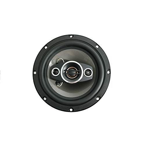 Audiobank 2X AB-630 400 Watts Power Handling 6.5-Inches 4-Way Car Audio Stereo Coaxial Speakers with Frequency Response: 65-20000 Hz and 2x15 Piezo Tweeter