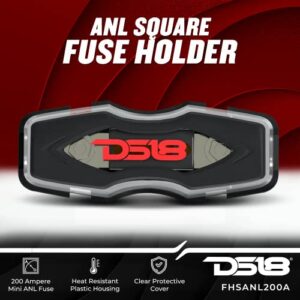 DS18 FHSANL200A Square ANL Fuse Holder with 200A Fuse