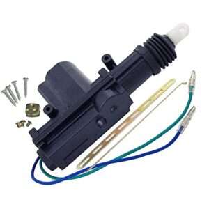 universal 2 wire 12v car auto motor heavy duty power slave door lock actuator